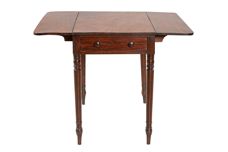 SOR27491 Стол из красного дерева Пемброк ijlbrown  - Вид №2