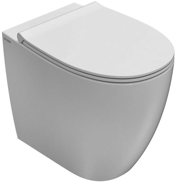 Md001/002/003/004 bi Приставной унитаз напольный Белый Ceramica Globo 4ALL Италия - Вид №3