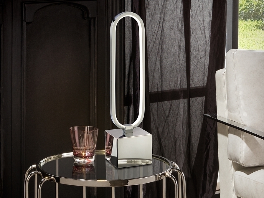 098339 Настольная лампа LED хром Schuller Colette