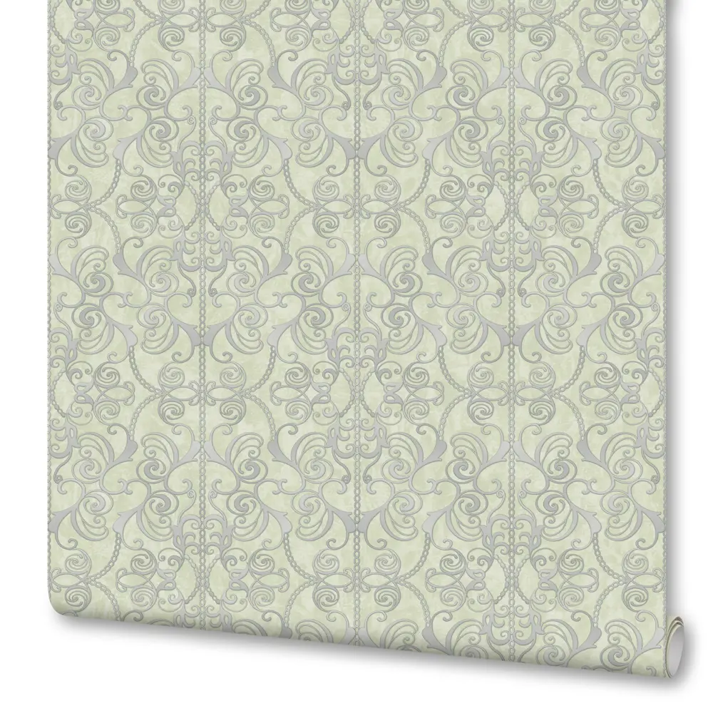 Обои флизелиновые Euro Décor «Romeo» 1148-04, 1.06x10 м, цвет зелёный 82024429 STLM-2209829 EURO DECOR