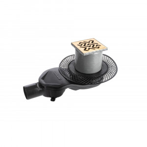 092160 Трап водосток PLATZ Antik 100х100  Berges PLATZ Antik