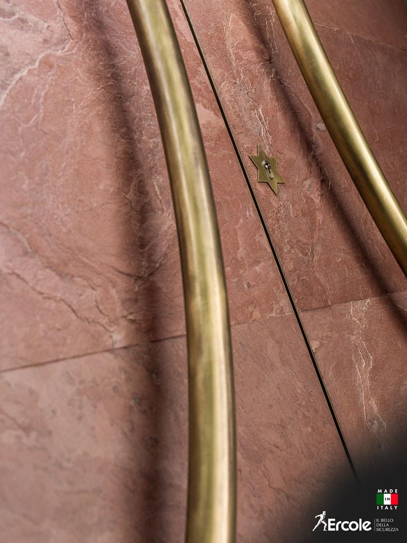 Ercole Бронированная распашная дверь из латуни и камня sun-id-1505264 - Вид №3