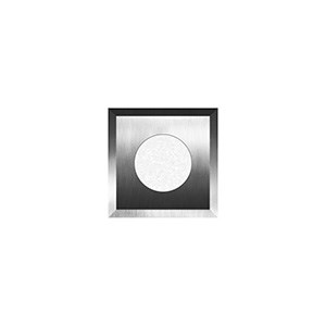 MaxiSegno Flat 55 24V Ghidini Segno Flat SQ .15 Нержавеющая Сталь 