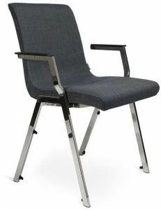 Wagner Стул для конференций из ткани с подлокотниками W20