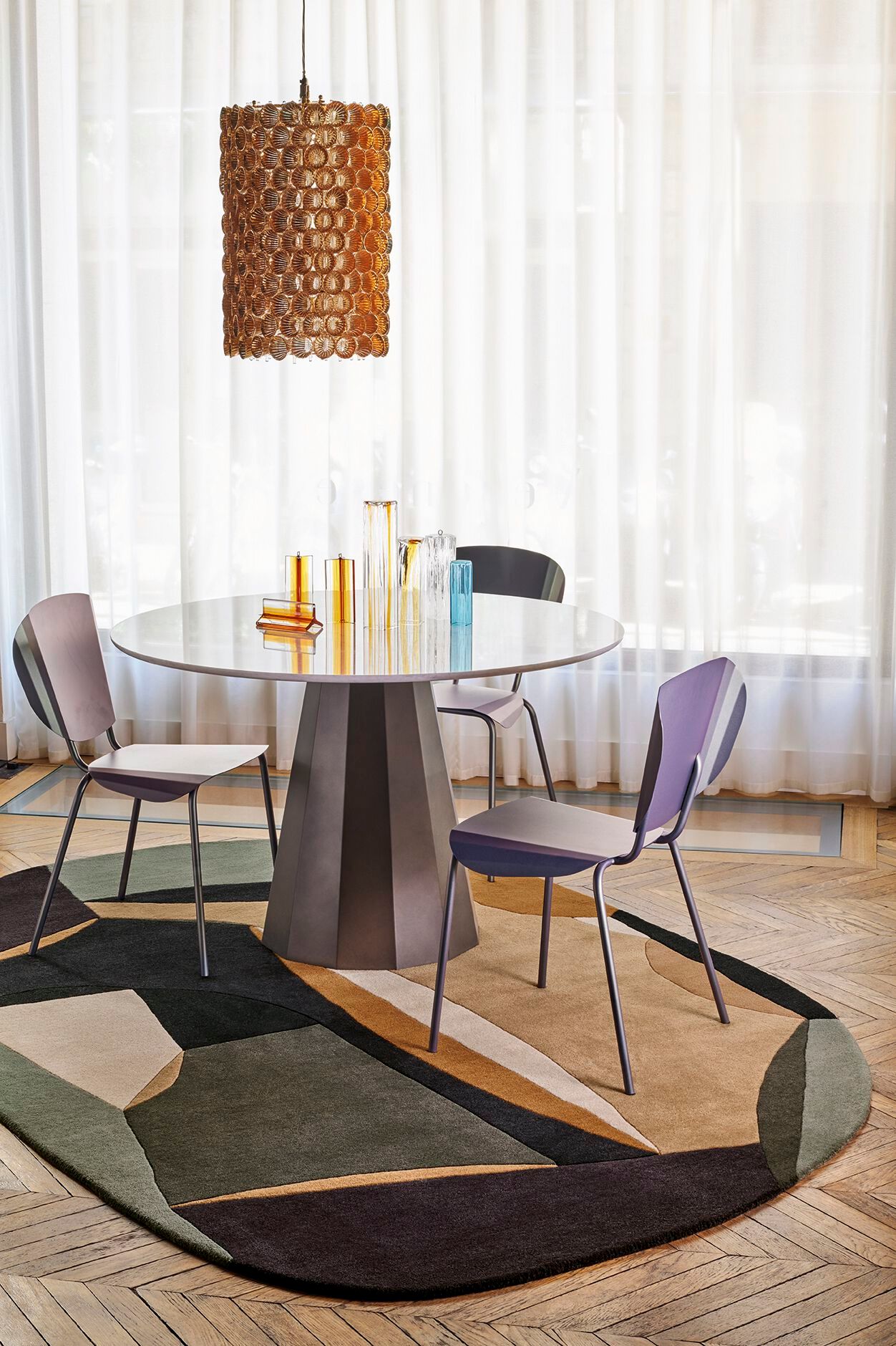 Шерстяной ковер ручной работы Toulemonde Bochart POLIA SHAPE ARCH-00083504 - Вид №2