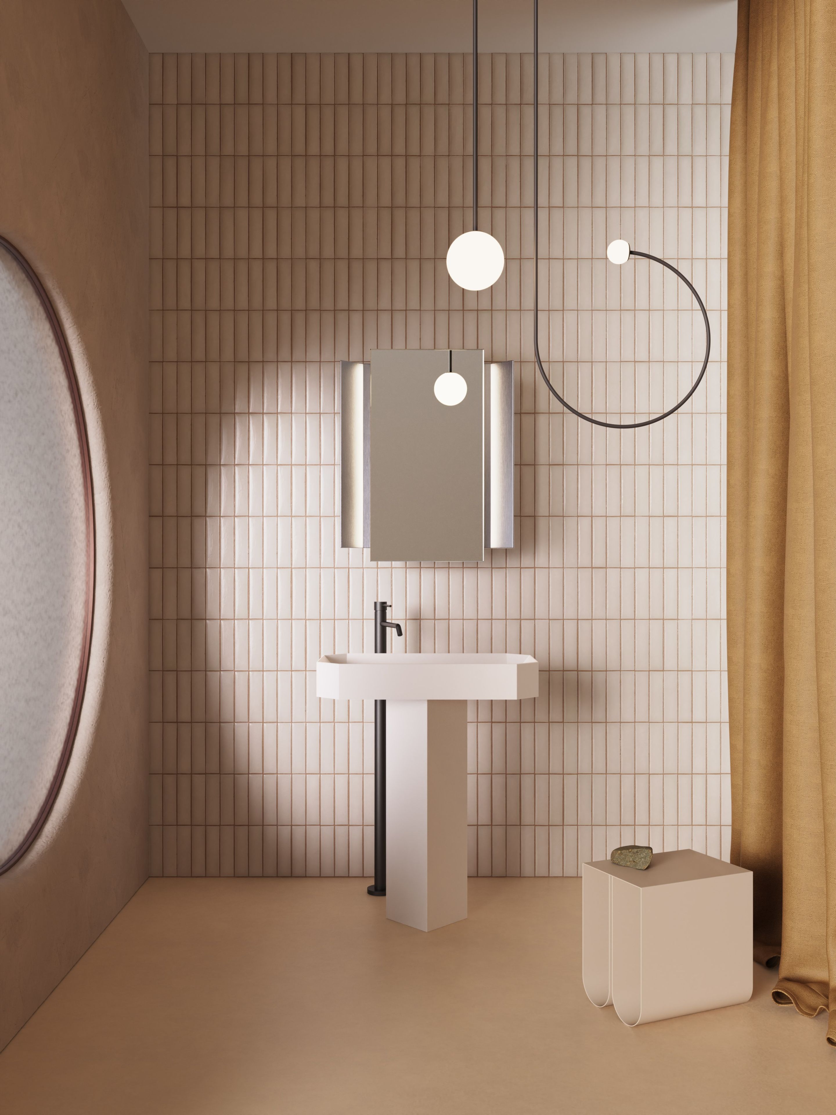 Колонна для умывальника Livingtec® Ex.T оригами ARCH-00103390 - Вид №1