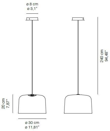 Quadrifoglio Подвесной светильник из керамики ручной работы sun-id-1498891 - Вид №2