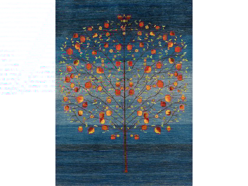 Прямоугольный шерстяной ковер на заказ Zollanvari Gabbehs Flora &amp ARCH-00104313