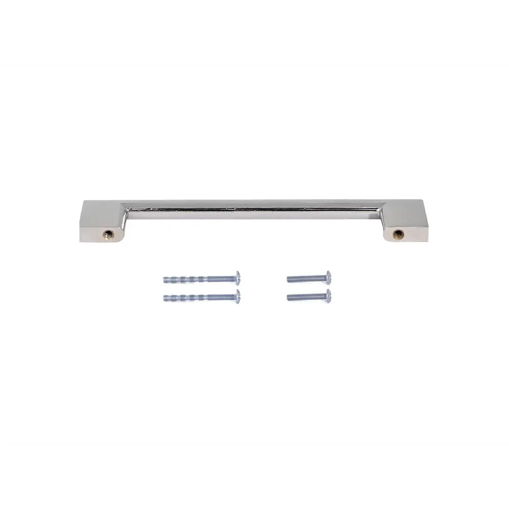 86899622 Ручка-скоба мебельная Ritiro ЦАМ 128 мм цвет хром STLM-1008129 PALLADIUM  - Вид №1