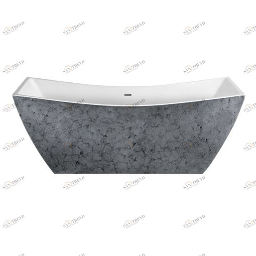 Ванна акриловая отдельностоящая Treasure Silver Lagard ISSA lgd-issa-ts