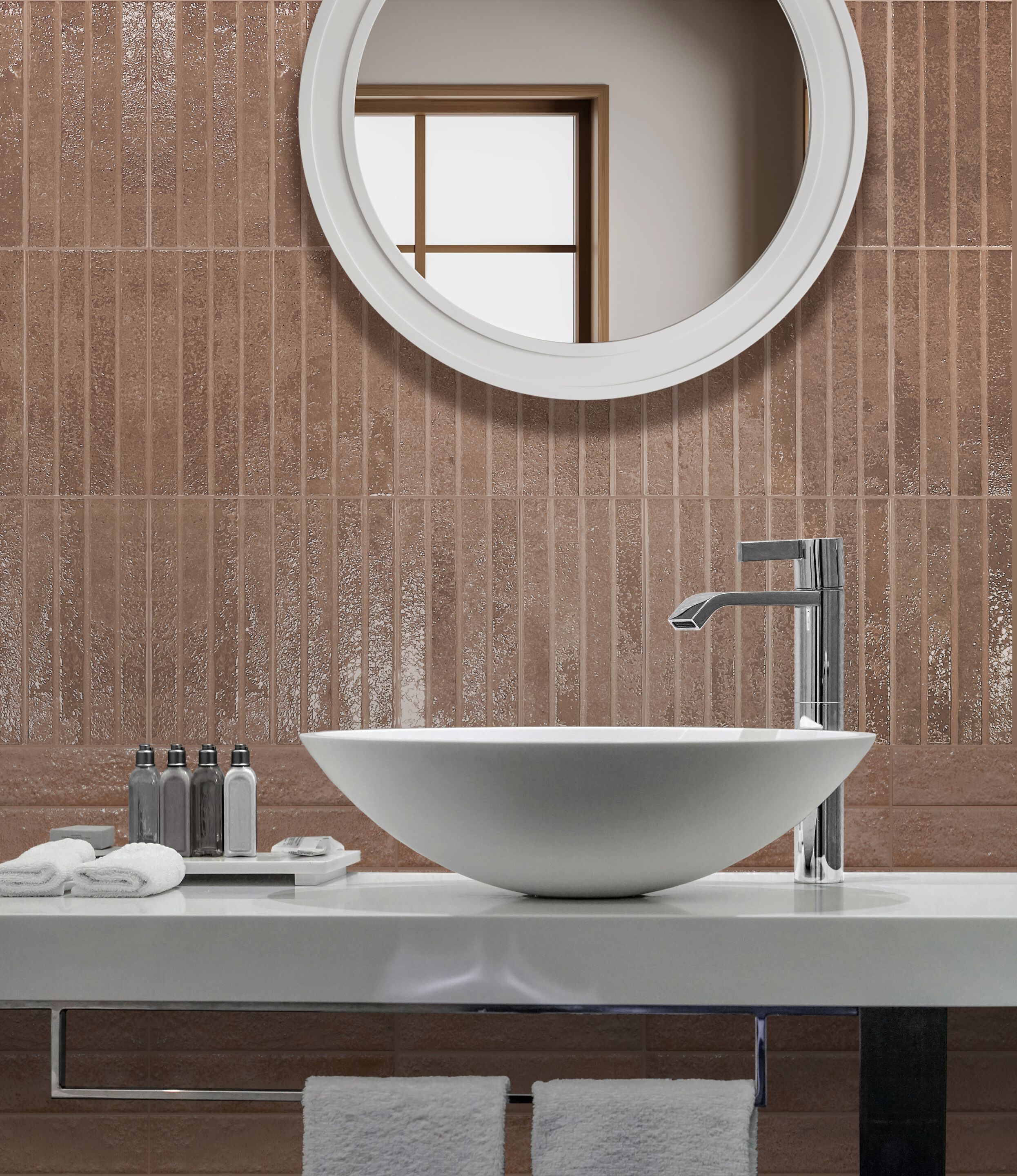 Пол / облицовка керамогранита с эффектом кирпича KERADOM COCCIO ARCH-00081704 - Вид №1