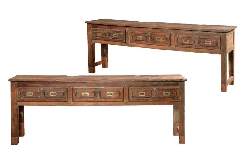 FUBR048 Сервер с 3 ящиками с концевыми подрамниками ijlbrown  - Вид №7