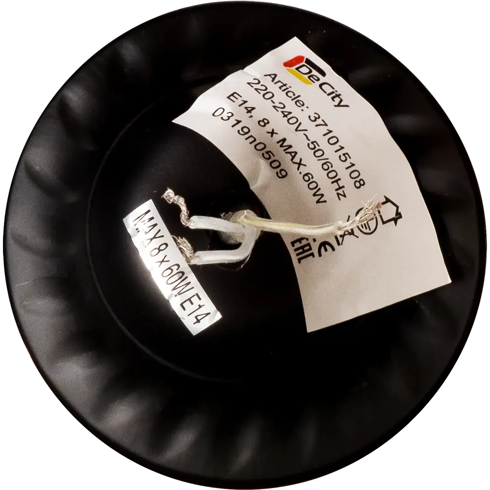 Люстра De Markt Аврора с хрустальными подвесками для гостиной и столовой 82312578 STLM-0024422 - Вид №17