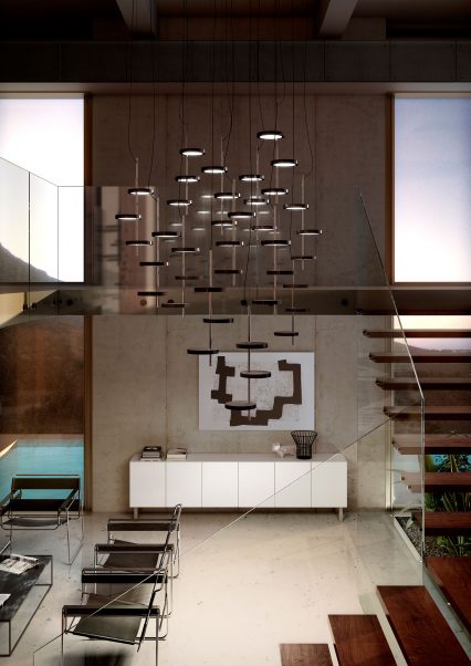 089434 Люстра 3 Marset Nenufar - Вид №3