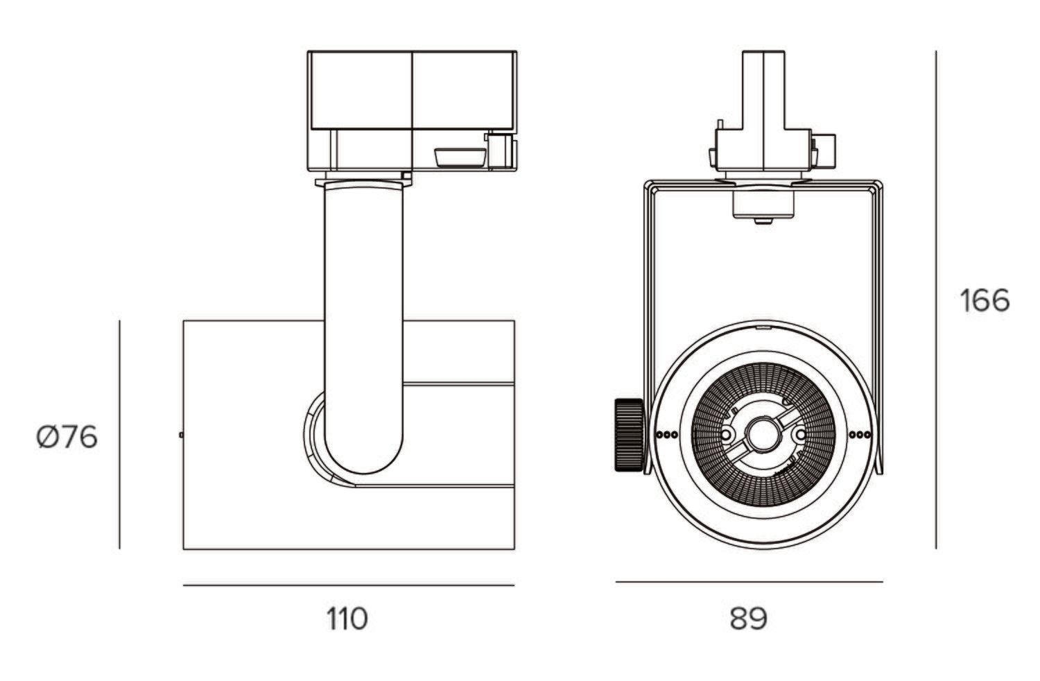 Алюминиевое светодиодное освещение TARGETTI RAY MICRO ARCH-00085531 - Вид №3