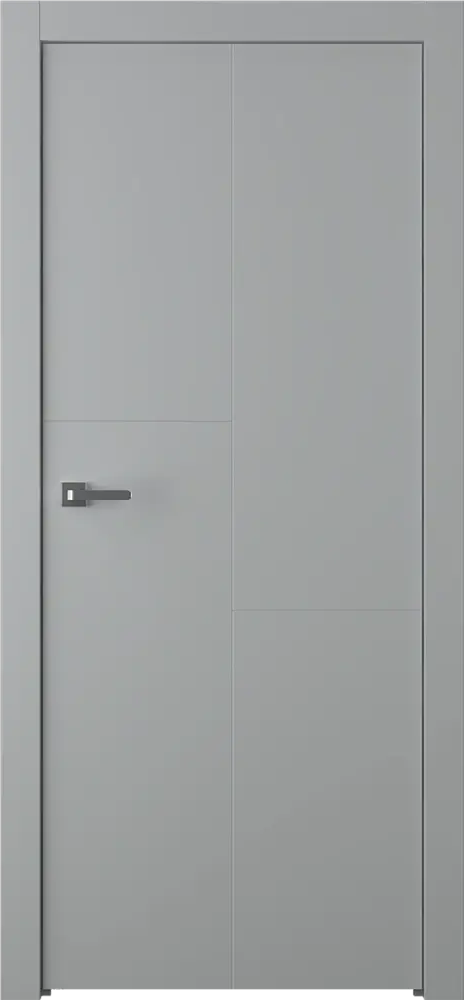 BELWOODDOORS Лацио - межкомнатная дверь в эмалевом покрытии серого цвета 85324559