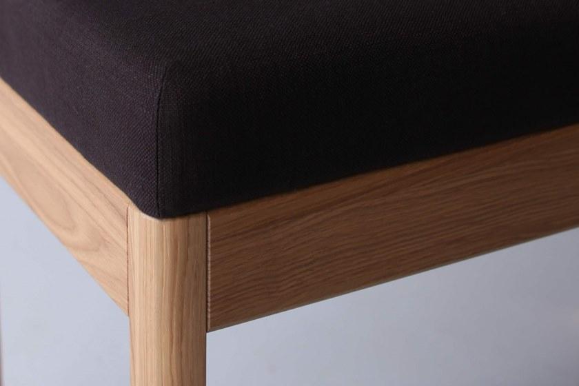 Heavens Скамья с деревянным каркасом и тканевым сиденьем Scarlett sun-id-1464842 - Вид №2