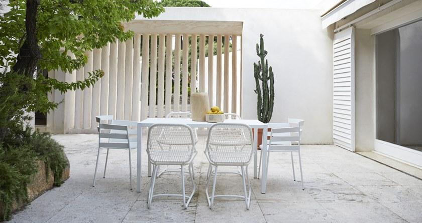 Fermob Садовое кресло из алюминия Sixties 1701 - Вид №4