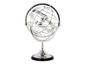 Настольный никелевый глобус