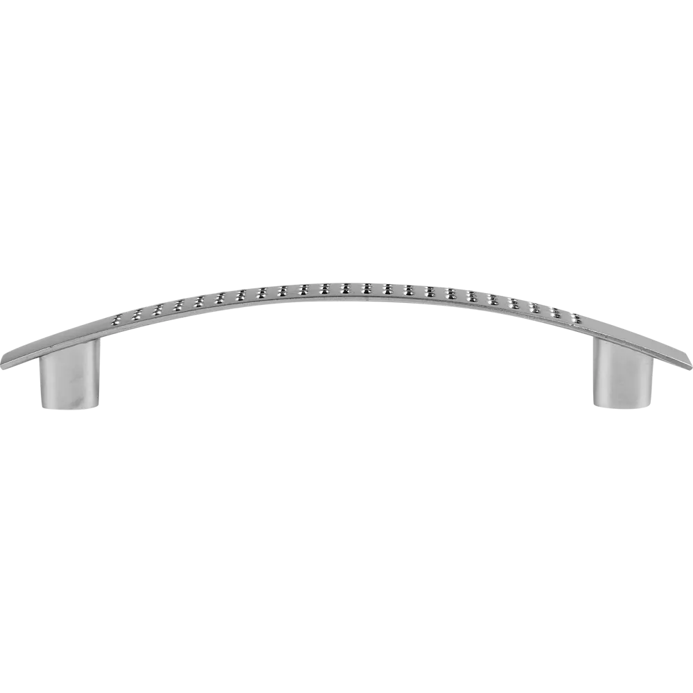 87378135 Ручка-скоба мебельная L4.030 ЦАМ 96 мм цвет матовый хром STLM-1003750 LARVIJ  - Вид №1