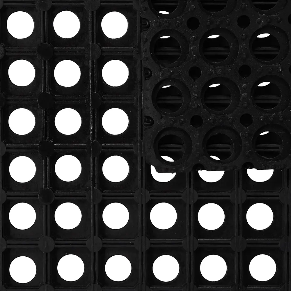 Коврик грязесборный резина Vortex 50x100 см цвет черный STLM-2024283 - Вид №5