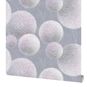 Обои флизелиновые Wall Decor Элис фиолетовые 1.06 м 75240-65 89378489 STLM-2011024