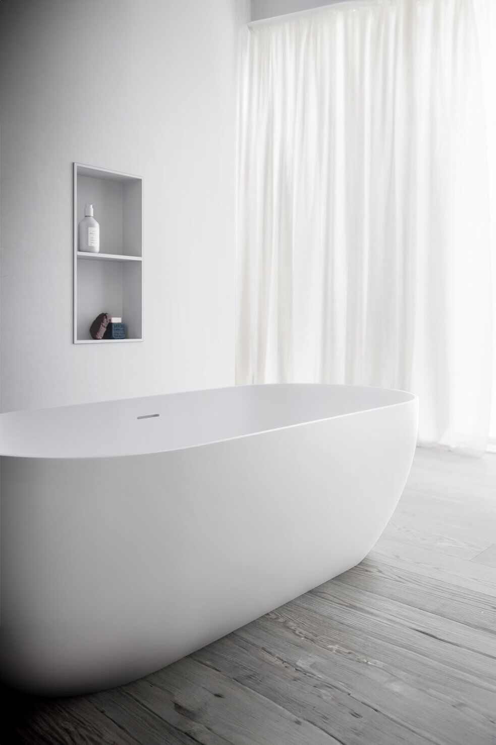 Овальная ванна в центре комнаты в Tecnoblu ARBLU GRACE ARCH-00065432 - Вид №4