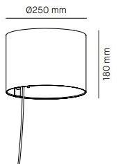 Milan Iluminacion Торшер с регулируемой высотой из ткани и стали Twain 6904 - Вид №14