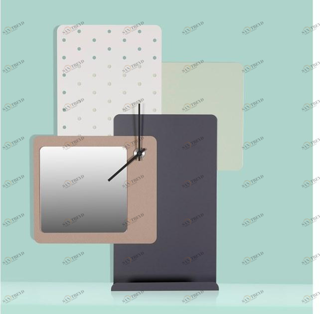 Giacopini Настенные часы с тарой и зеркалом  Clk-mrr 