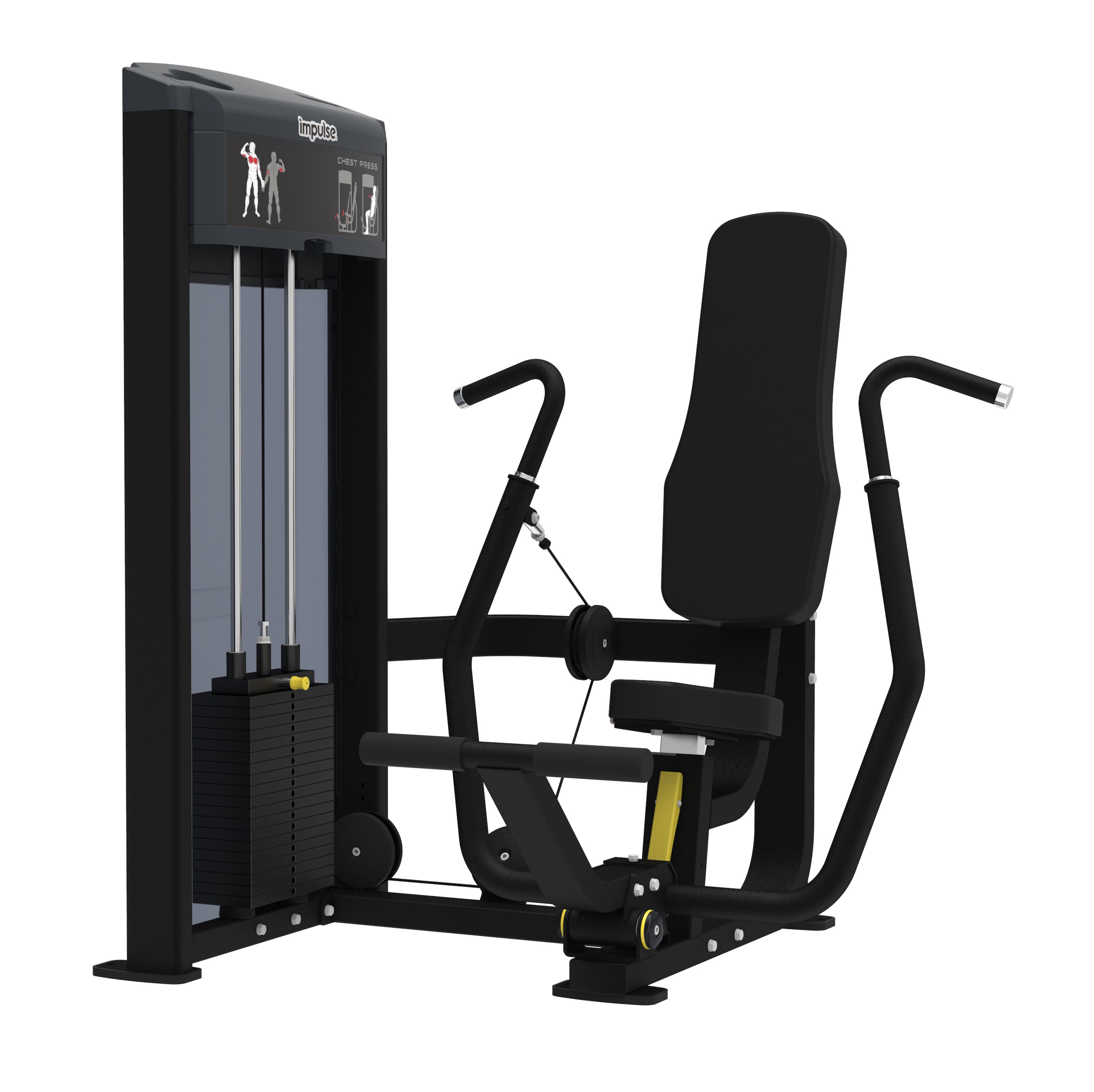 IF9301 Aerofit 01 жим от груди AeroFIT IF93  - Вид №2