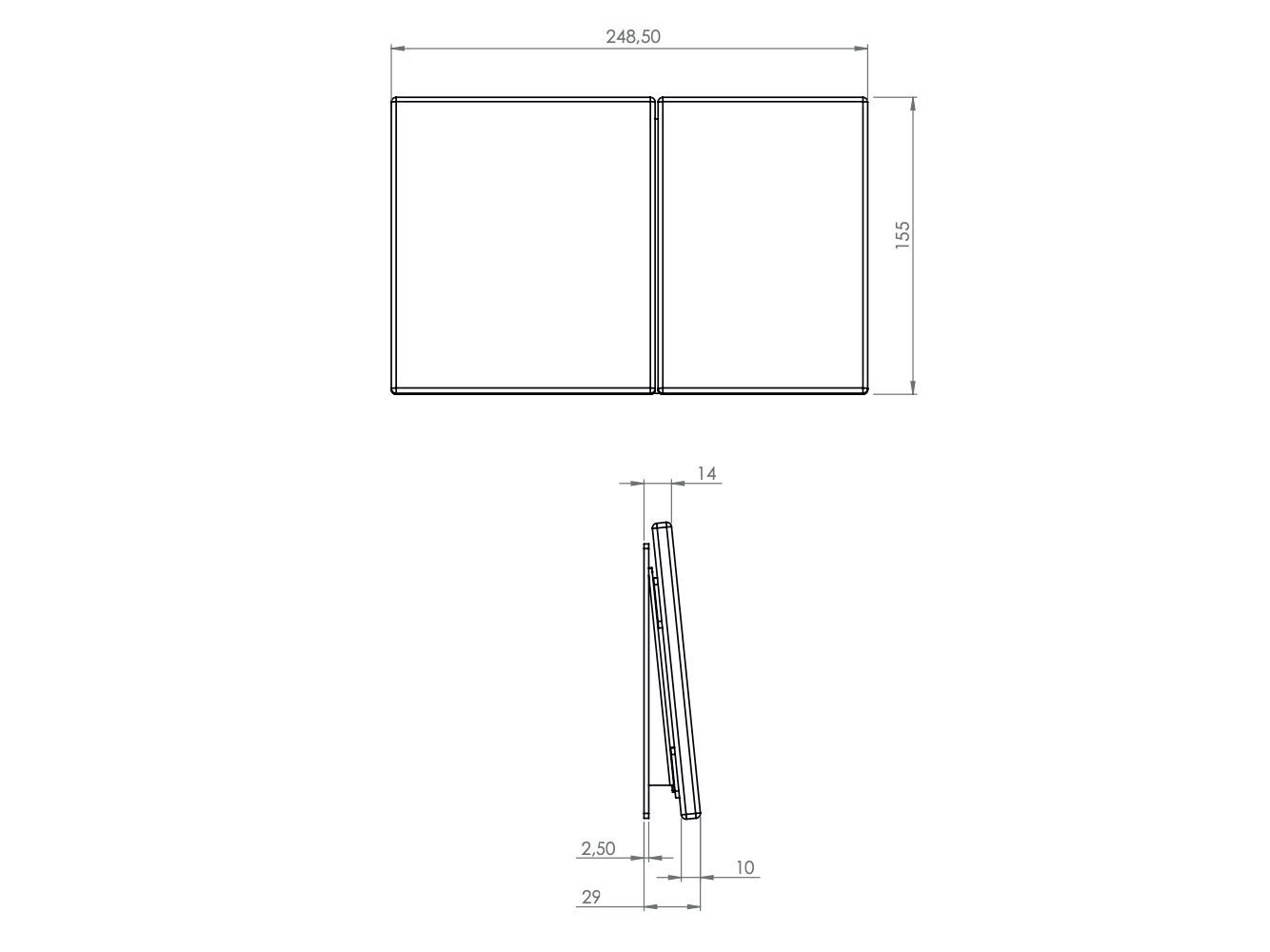 Керамическая туалетная панель управления Trone Kaoline ARCH-00043858 - Вид №3