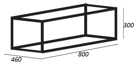 Мебель для ванной CEZARES CADRO 80 Bianco Ghiaccio  - Вид №5