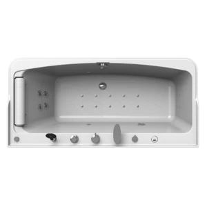 Гидромассаж "Лечебный Chrome" на ванну Винченцо (двигатель 900 Вт, джет Глори - 4 шт., джет Джереми - 6 шт.)