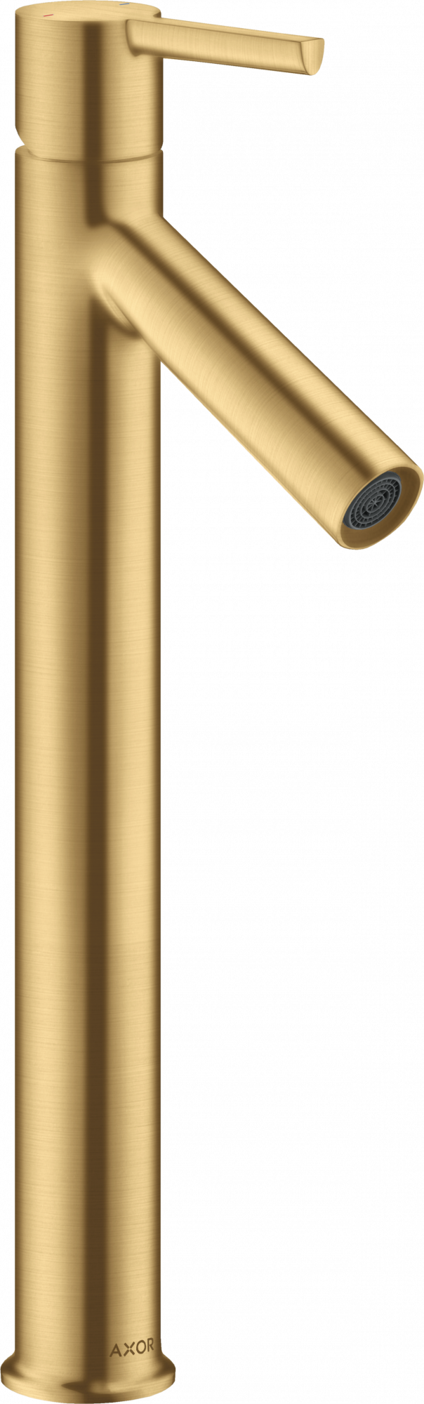 10103250 Смеситель для раковины 250, однорычажный, с рычажной ручкой, для умывальников, со сливным набором AXOR STARCK