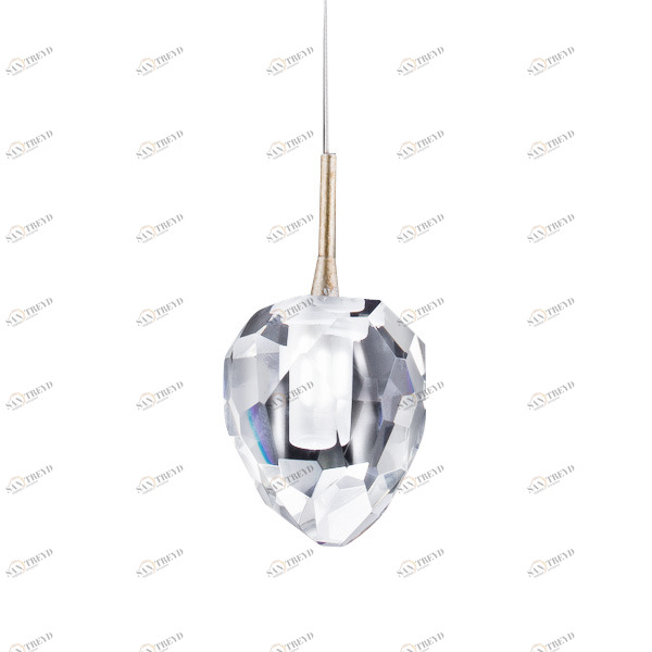 Подвесной светильник On the Rocks 1 от Delight Collection P68038S-1 DELIGHT ДИЗАЙНЕРСКИЕ 243795 Золотой 