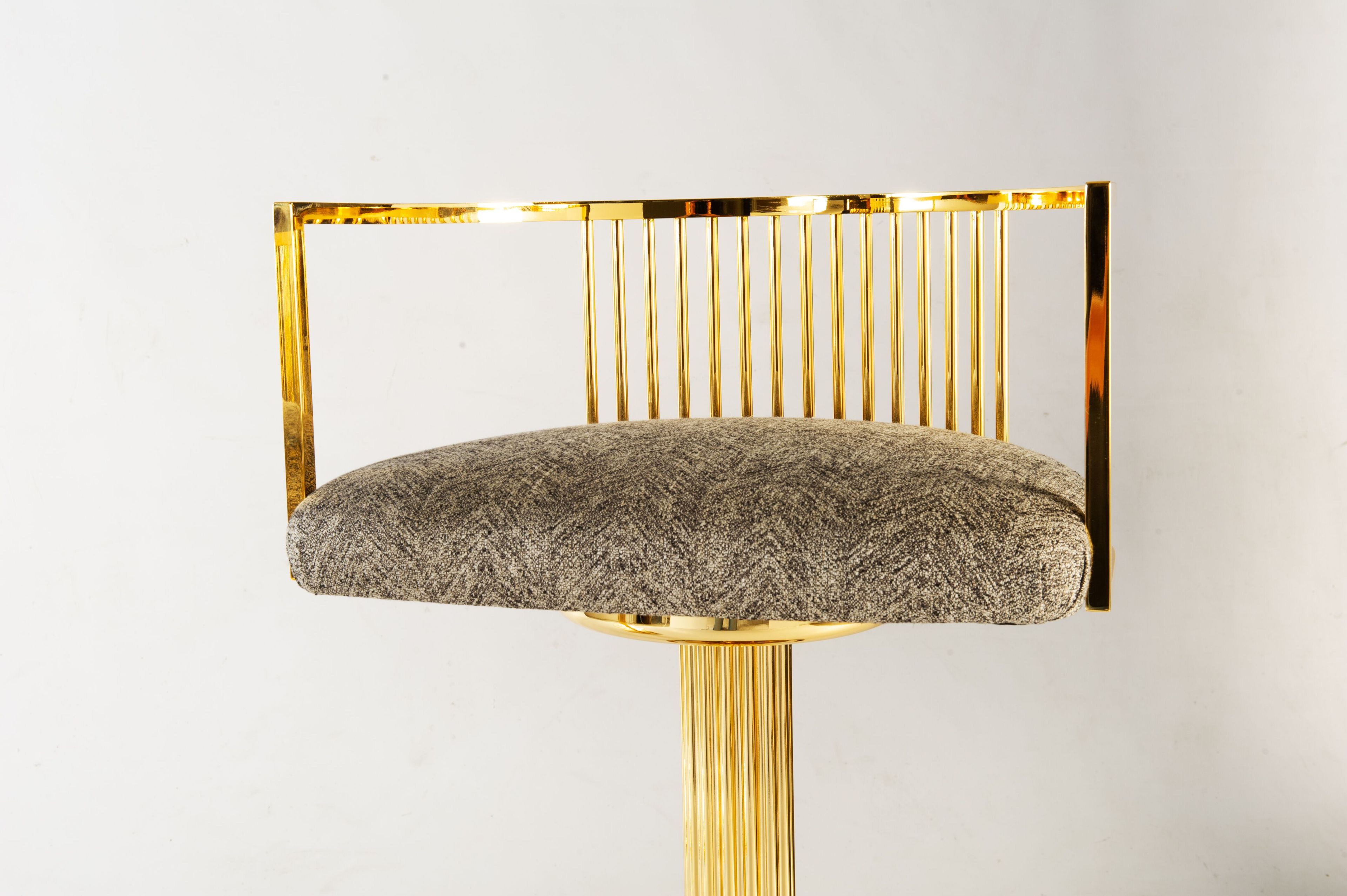 Высокий стул с мягким сиденьем Galbiati Exclusive Interiors ARCH-00102563 - Вид №2