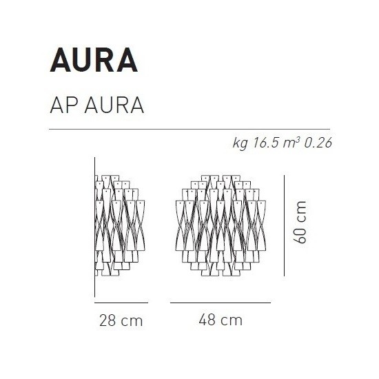 Axo Light AURA APAURAXXBCCRE27 настенный 65577 - Вид №4