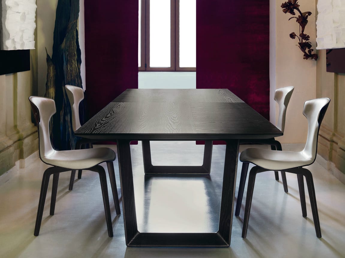 Прямоугольный стол из массива дерева Poltrona Frau ARCH-00104277 - Вид №6