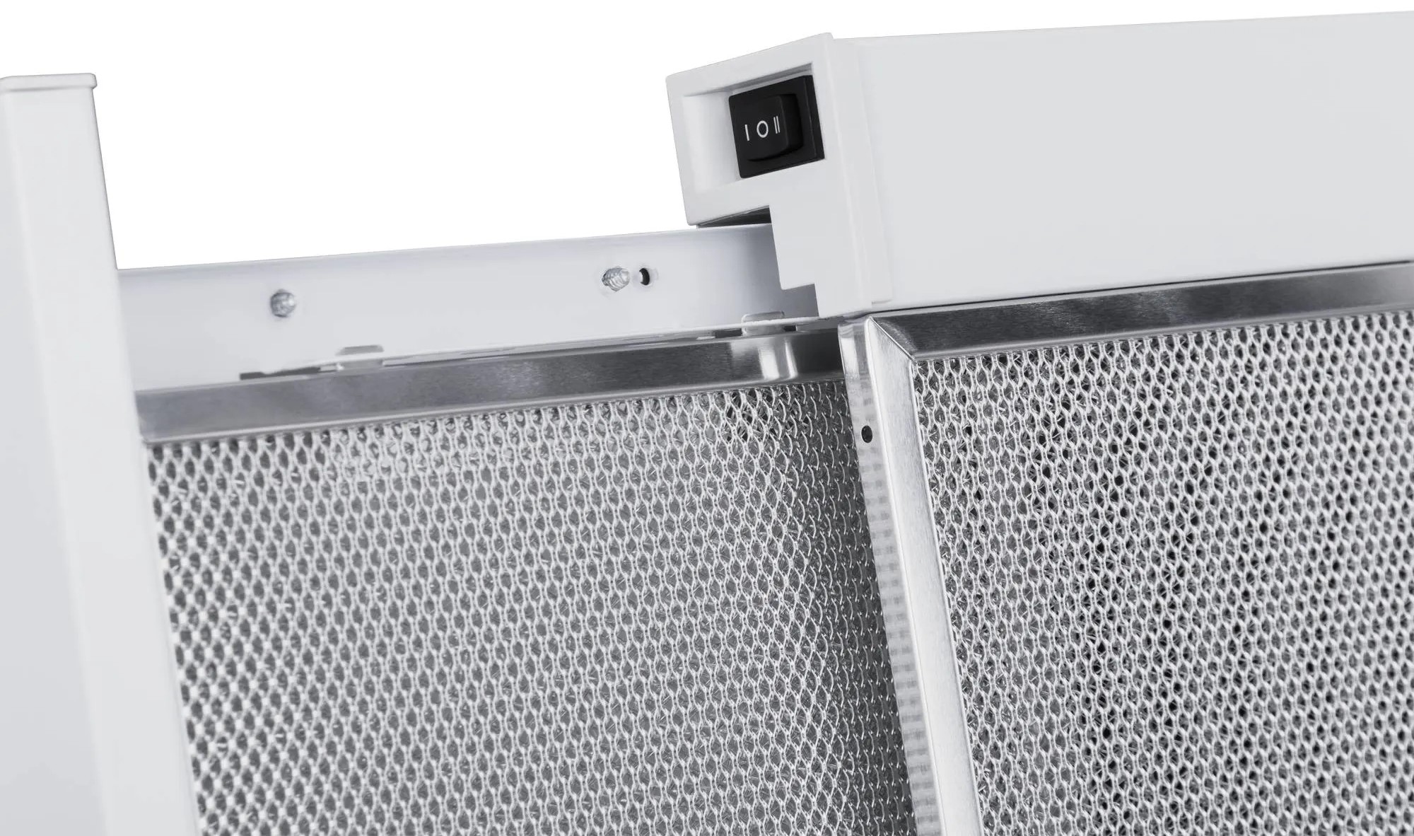 9168708 Вытяжка телескопическая Meferi SLIDEBOX60WH POWER белый/белый STDN-0128147 - Вид №10