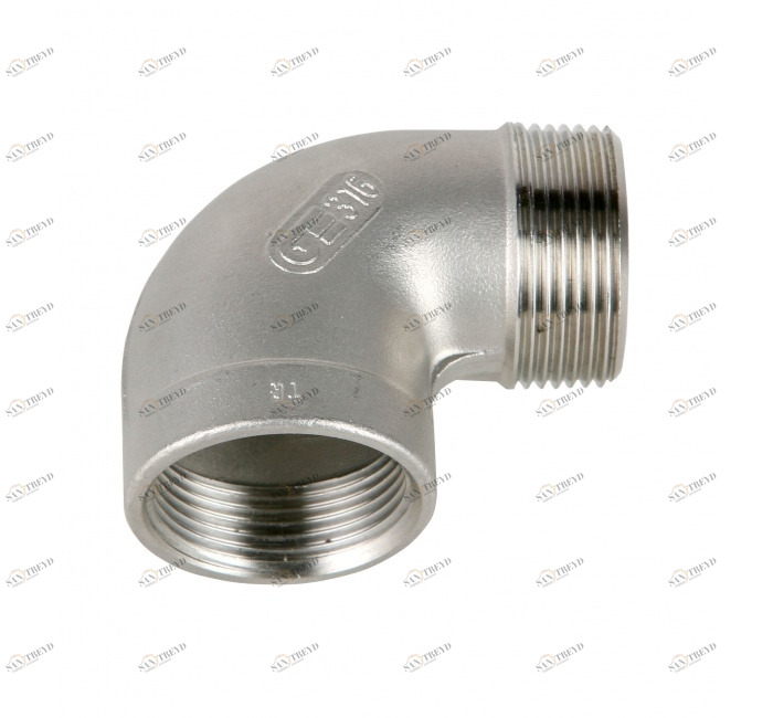 GENEBRE 0092n 02 Колено 90º, резьба M-F NPT 