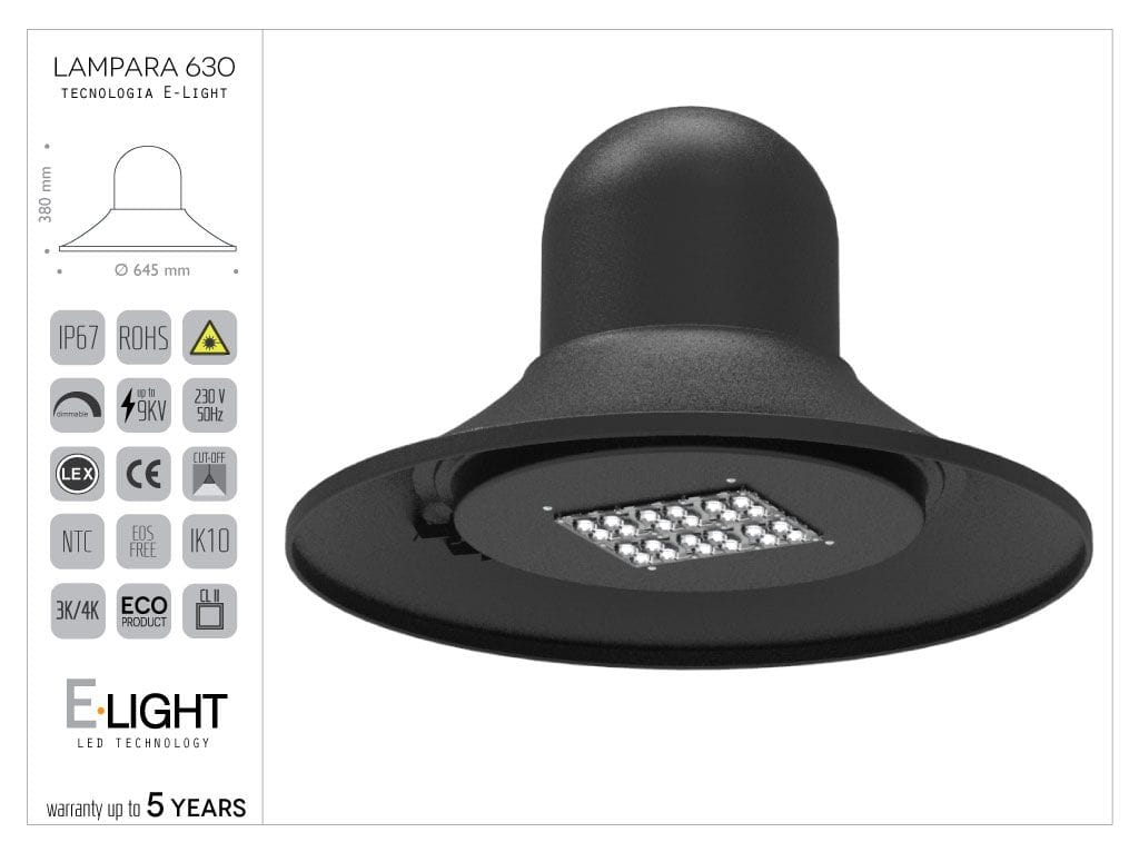 Литая алюминиевая головка фонаря EUROCOMITALIA EVOLUTION ARCH-00032966 - Вид №2