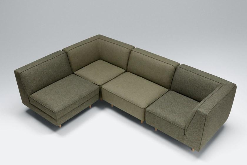 Sits Модульный угловой диван из ткани sun-id-1474759 - Вид №1