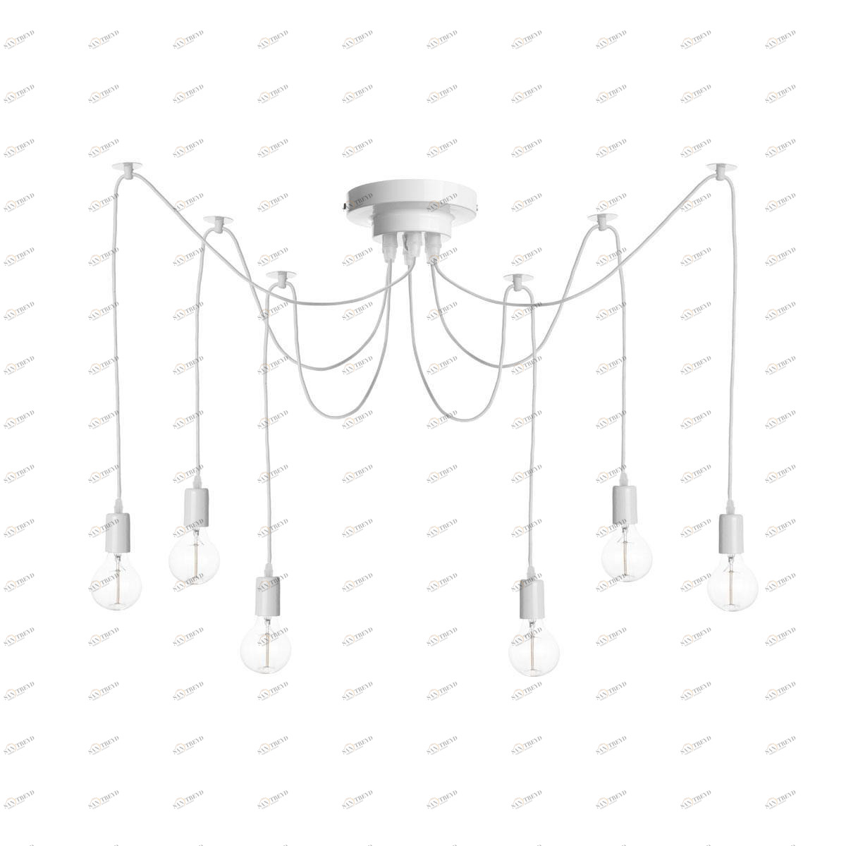 Подвесная люстра Loft IT Spider Loft1162W/6 LOFT IT SPIDER 118175 Белый
