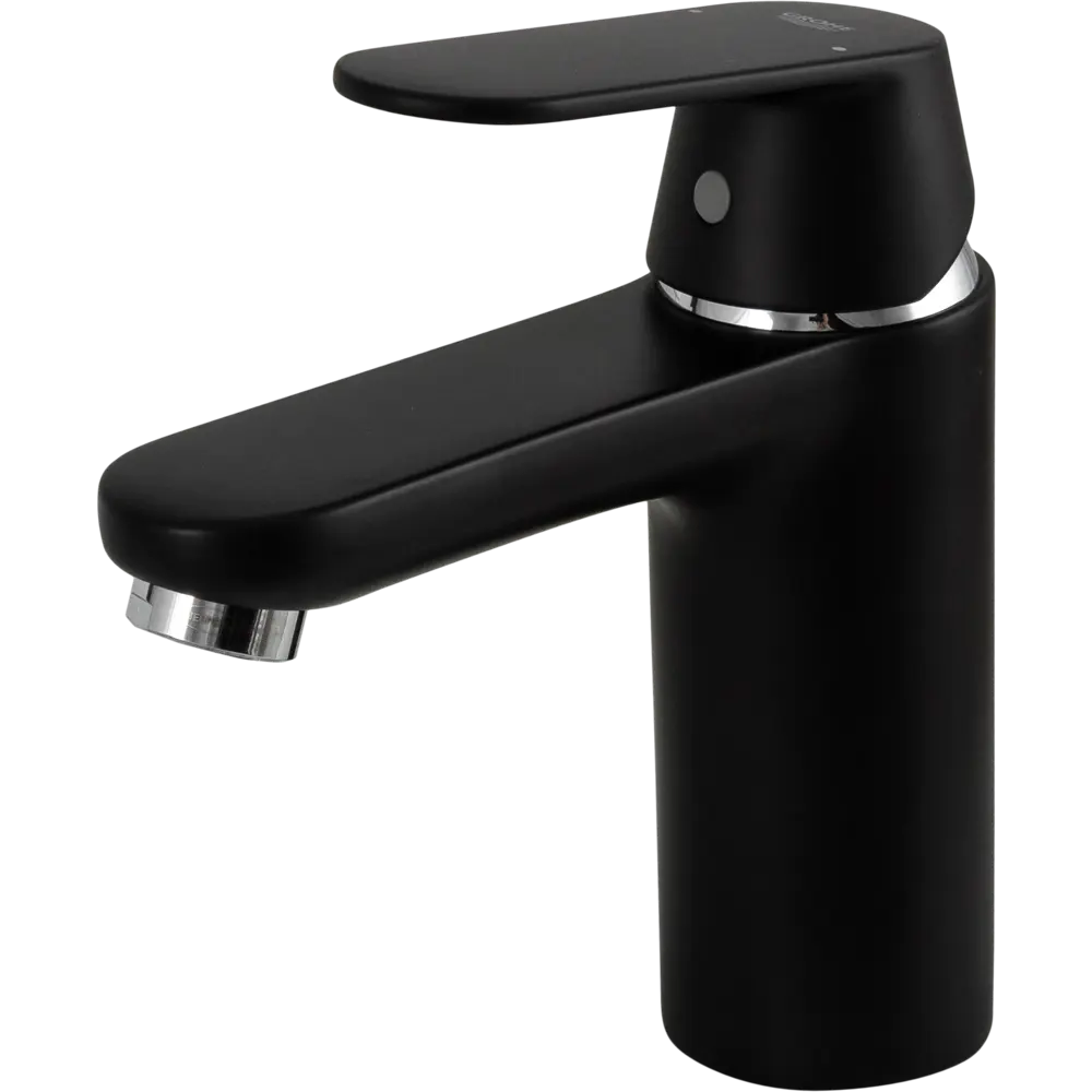 Смеситель для раковины Grohe Eurosmart Cosmo M однорычажный цвет чёрный 82199447 STLM-2000585 Eurosmart Cosmopolitan