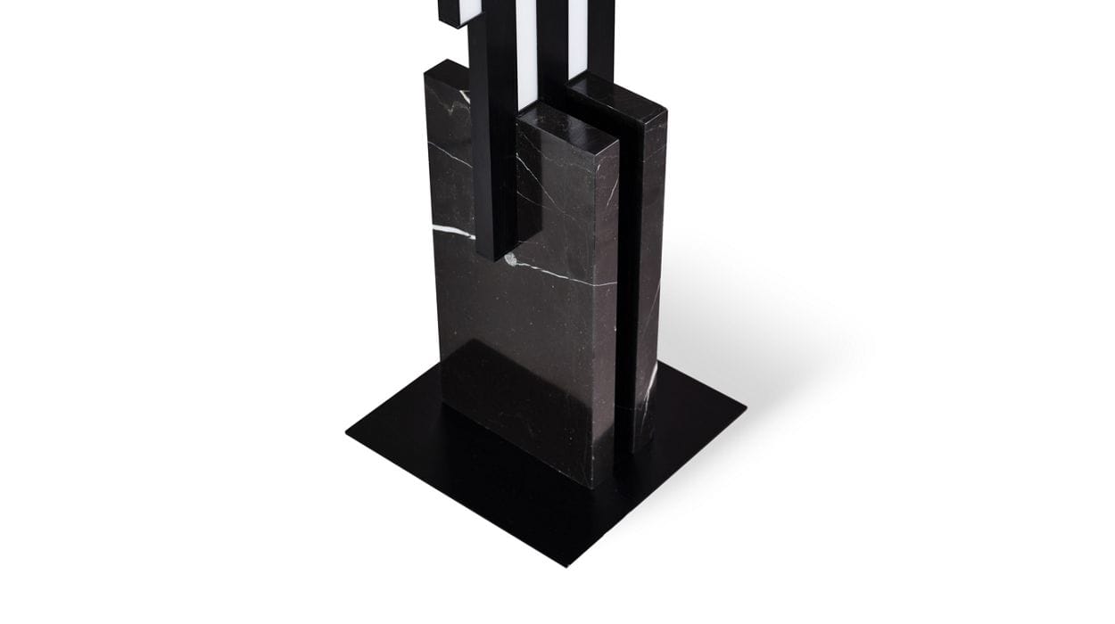 Торшер из анодированного алюминия с мраморным основанием ROCHE BOBOIS Les Contemporains ARCH-00057163 - Вид №7