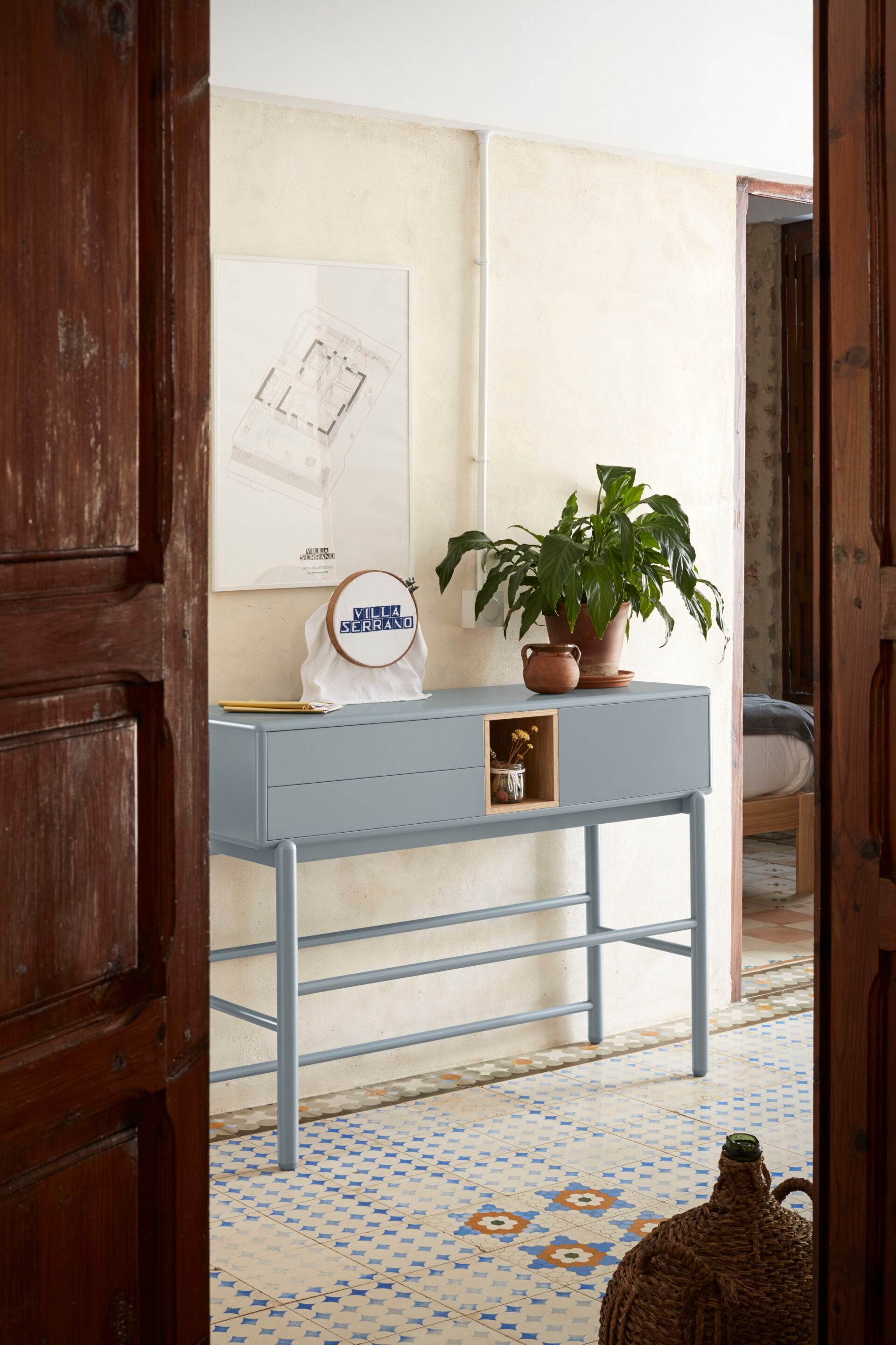 Прямоугольная консоль MDF с ящиками TEULAT Corvo ARCH-00013445 - Вид №11