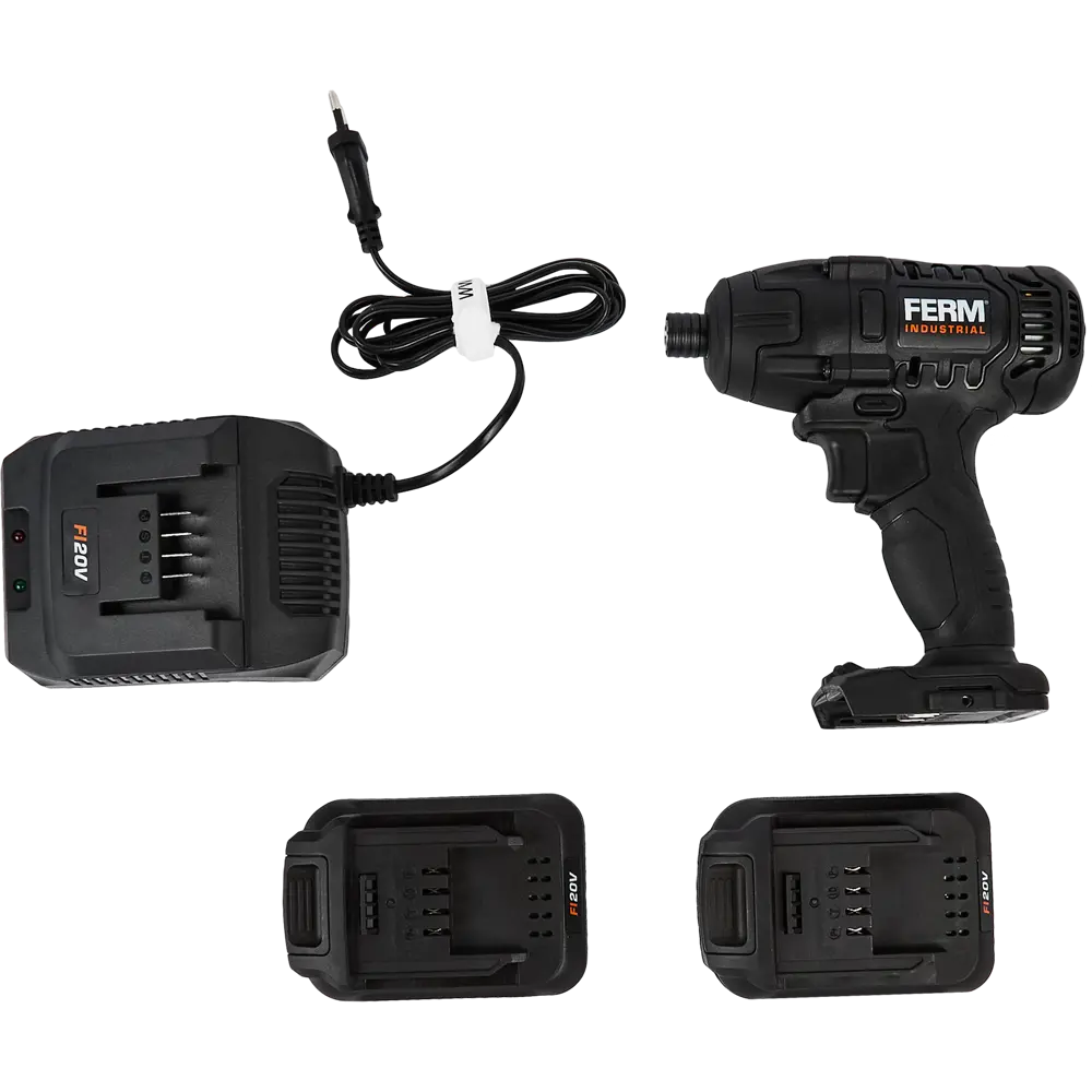 Винтоверт аккумуляторный Ferm CDM1142P, 20 В Li-ion 2x2 Ач, 150 Нм STLM-2174189 - Вид №4