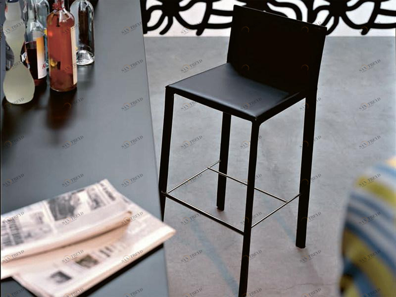 Kristalia Кожаный табурет Slim sun-id-1431919