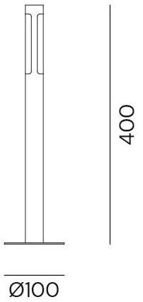 Il Fanale Светодиодный столб из нержавеющей стали To-be 280.07.44/280.08.44 - Вид №3