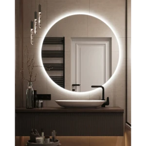 Зеркало Omega Glass SD91 с парящей подсветкой 110 см 82708113